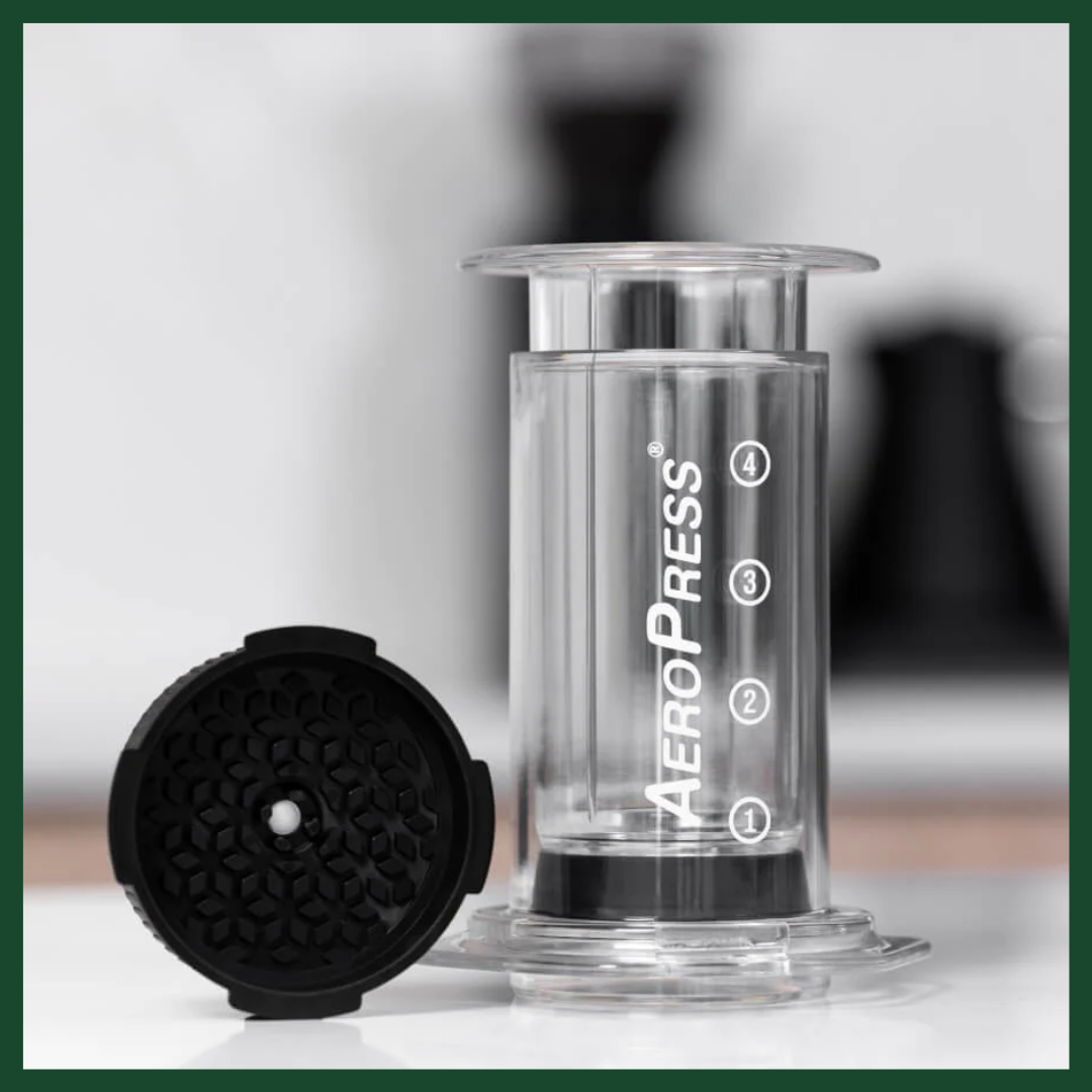 Aeropress flow control filter cap détail