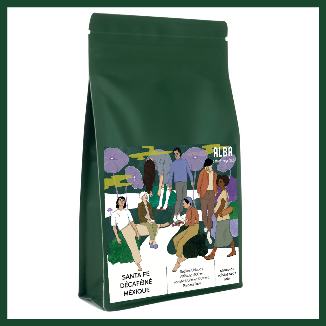 ALBA Coffee Roasters Décaféiné 250g
